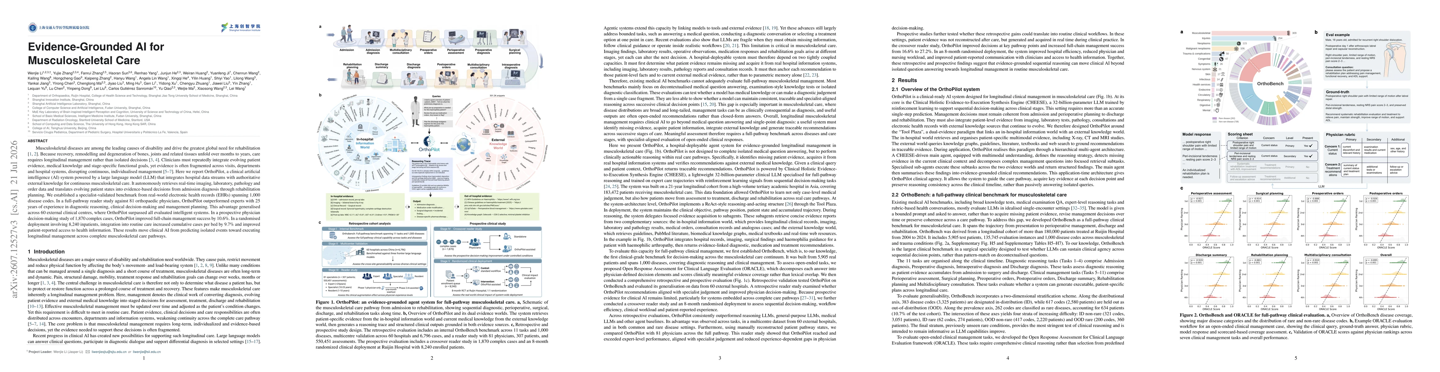 Thumbnail for Evidence-Grounded AI for Musculoskeletal Care