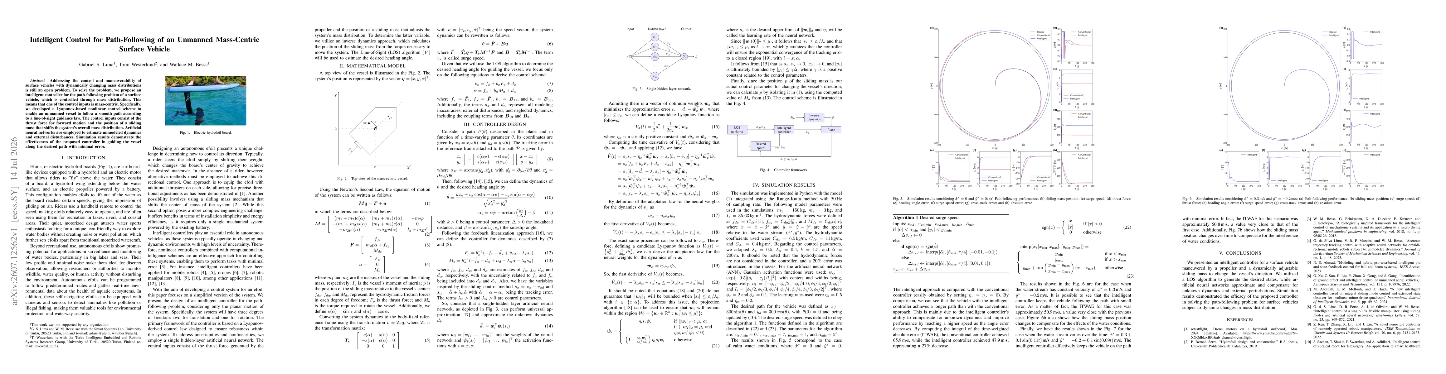 Thumbnail for Intelligent Control for Path-Following of an Unmanned Mass-Centric Surface Vehicle