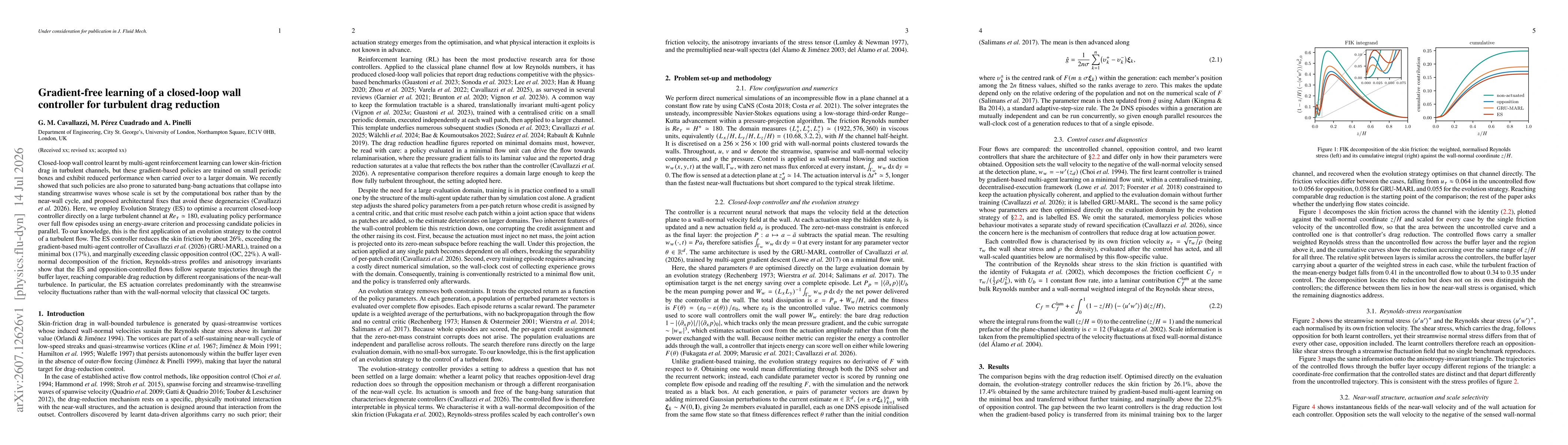 Thumbnail for Gradient-free learning of a closed-loop wall controller for turbulent drag reduction