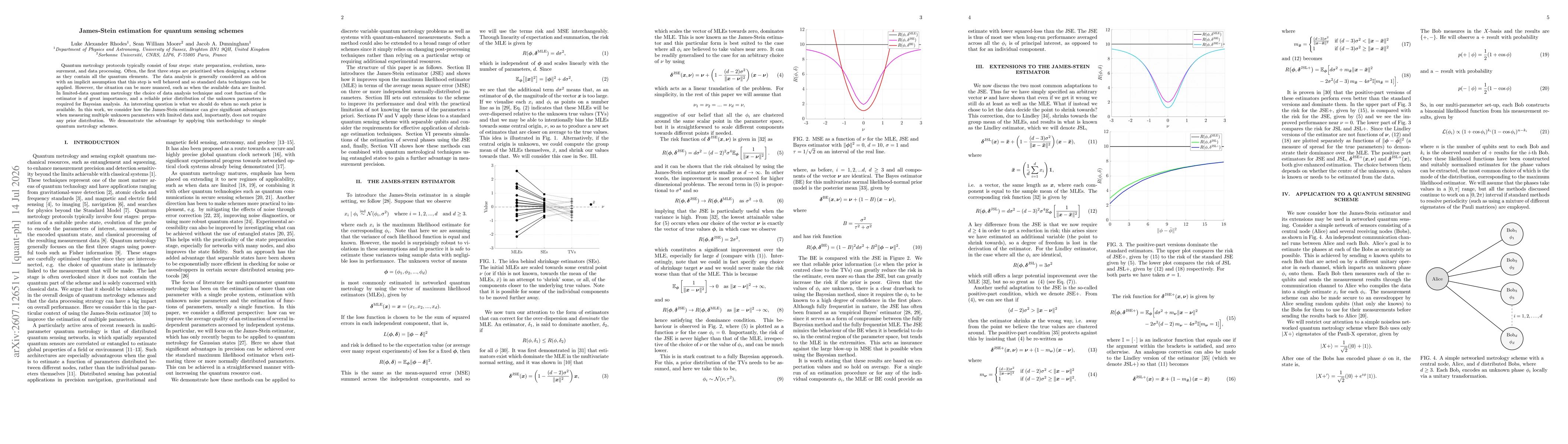 Thumbnail for James-Stein estimation for quantum sensing schemes