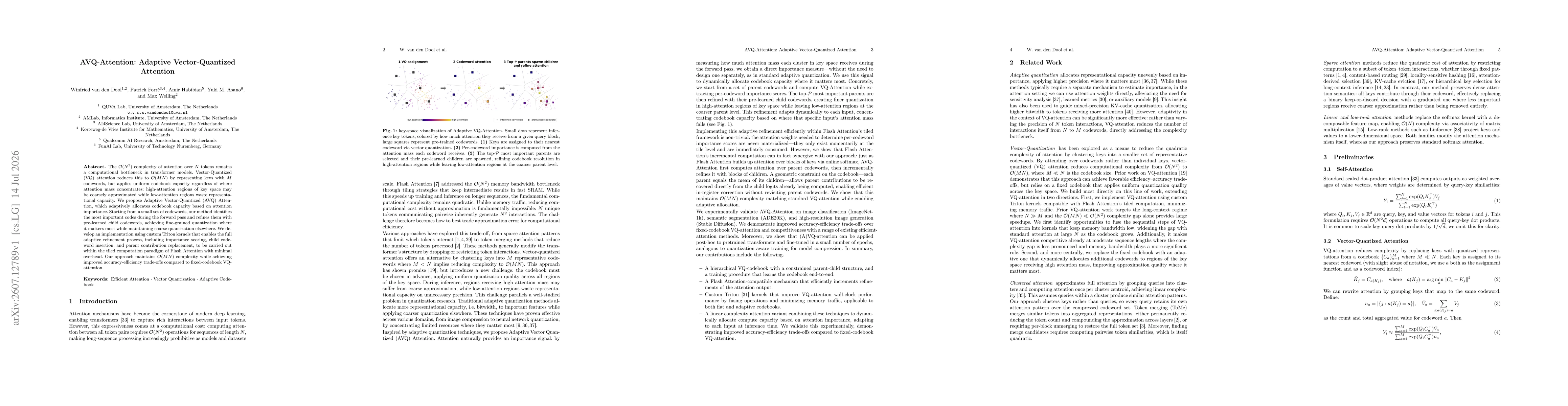 Thumbnail for AVQ-Attention: Adaptive Vector-Quantized Attention