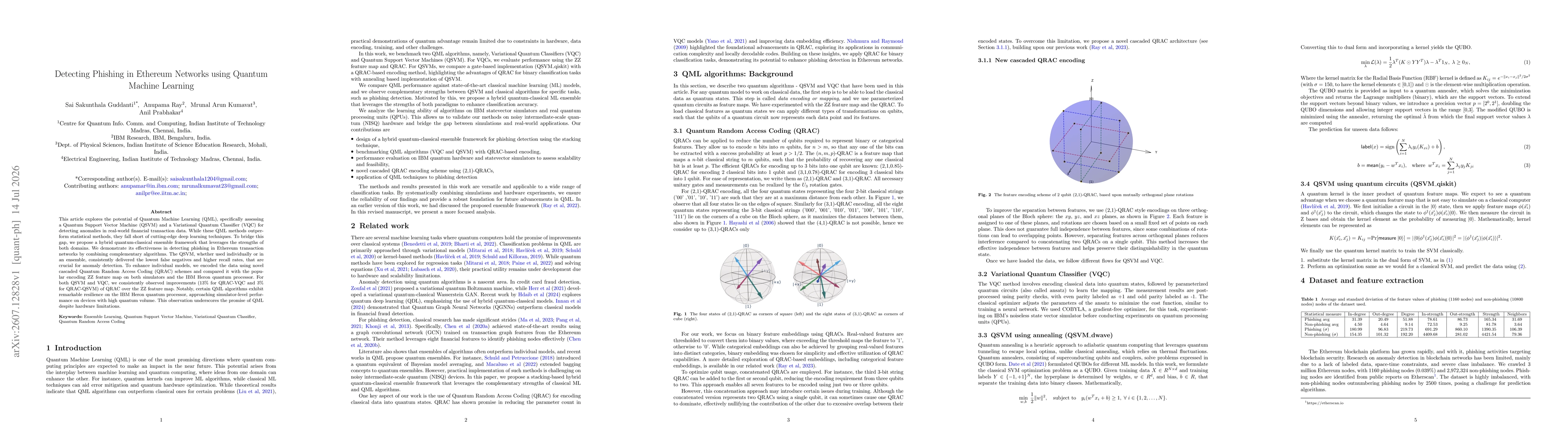 Thumbnail for Detecting Phishing in Ethereum Networks using Quantum Machine Learning