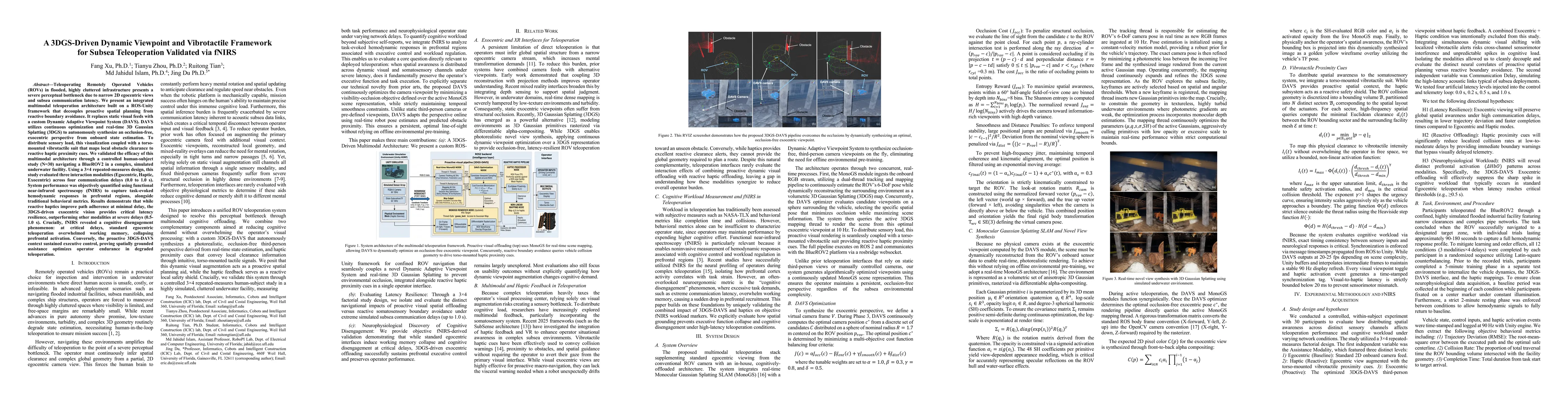 Thumbnail for A 3DGS-Driven Dynamic Viewpoint and Vibrotactile Framework for Subsea Teleoperation Validated via fNIRS