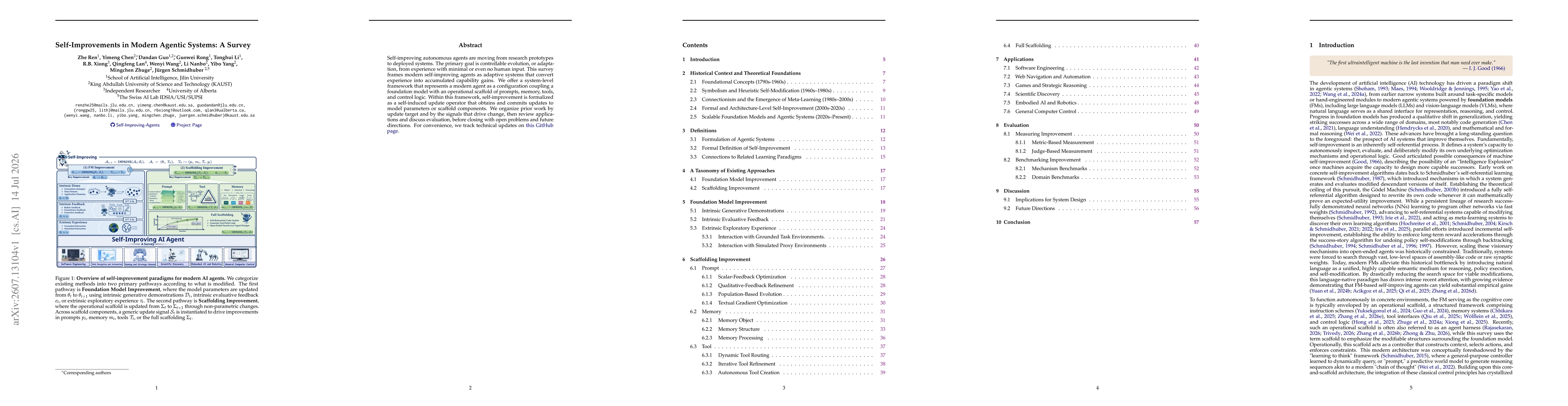 Thumbnail for Self-Improvements in Modern Agentic Systems: A Survey
