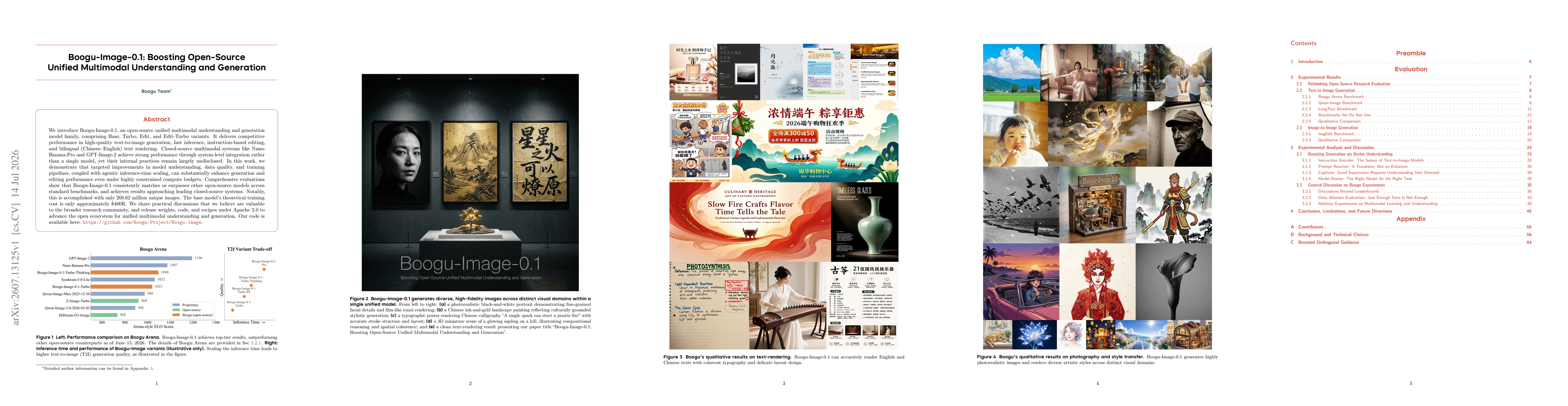 Thumbnail for Boogu-Image-0.1: Boosting Open-Source Unified Multimodal Understanding and Generation