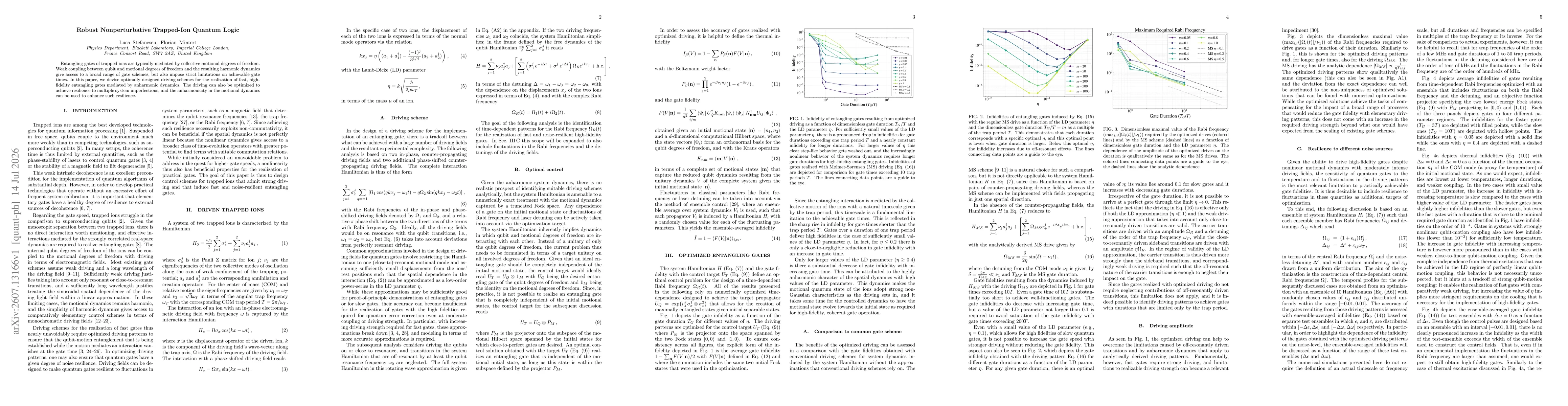 Thumbnail for Robust Nonperturbative Trapped-Ion Quantum Logic
