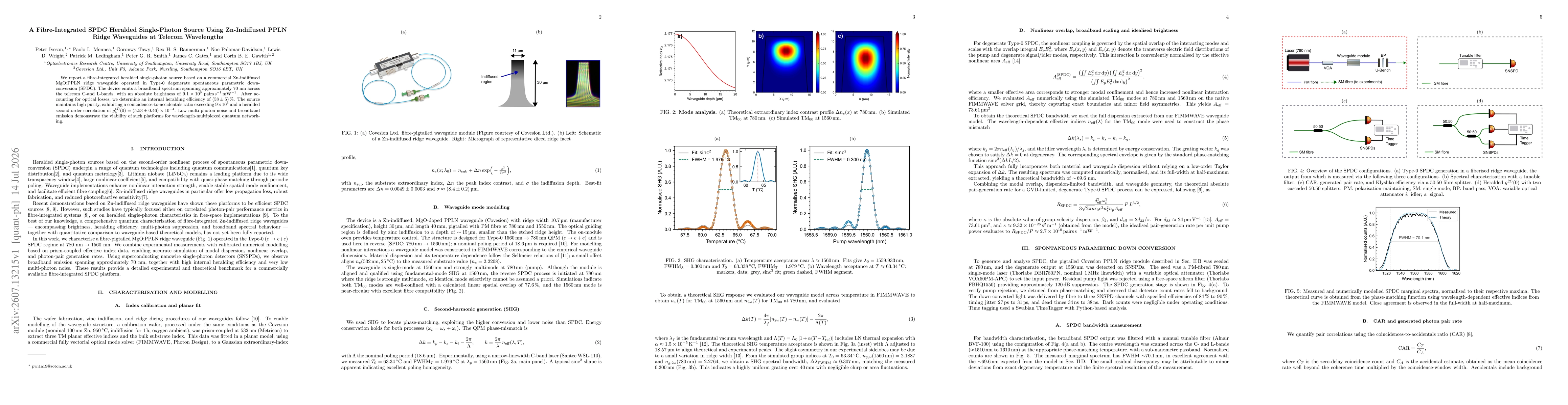 Thumbnail for A Fibre-Integrated SPDC Heralded Single-Photon Source Using Zn-Indiffused PPLN Ridge Waveguides at Telecom Wavelengths