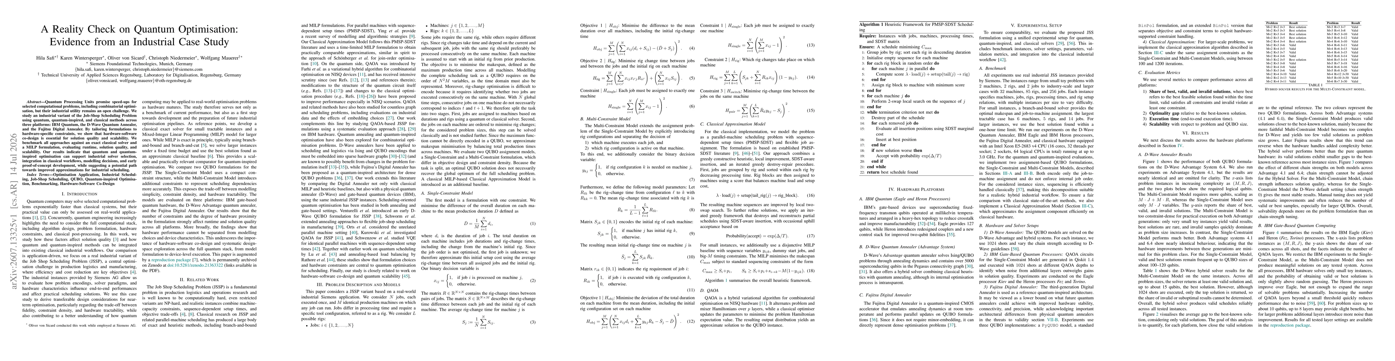 Thumbnail for A Reality Check on Quantum Optimisation: Evidence from an Industrial Case Study