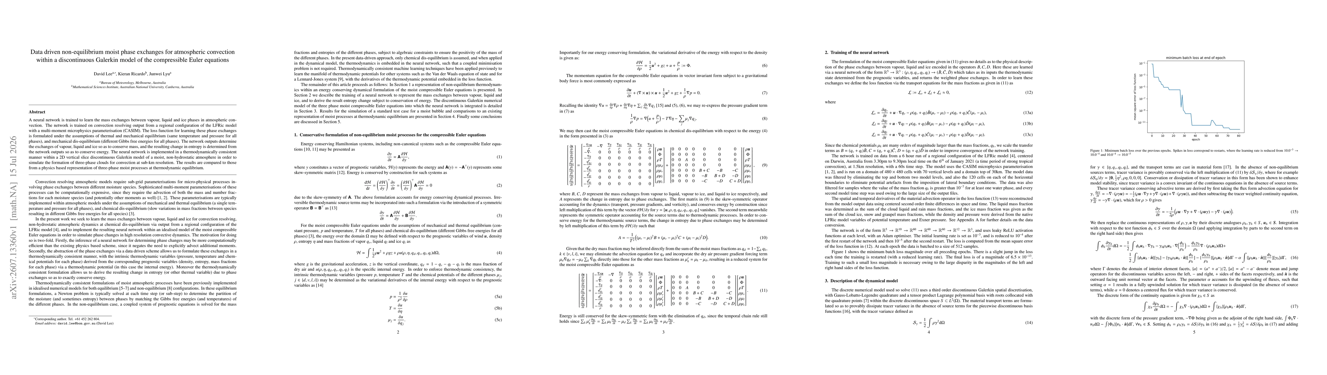 Thumbnail for Data driven non-equilibrium moist phase exchanges for atmospheric convection within a discontinuous Galerkin model of the compressible Euler equations