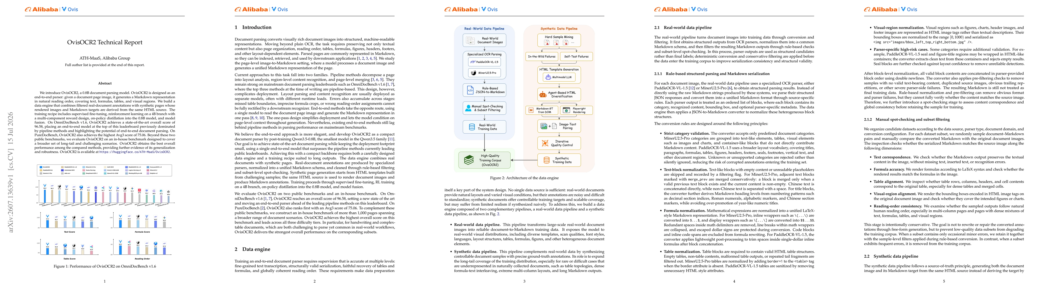 Thumbnail for OvisOCR2 Technical Report