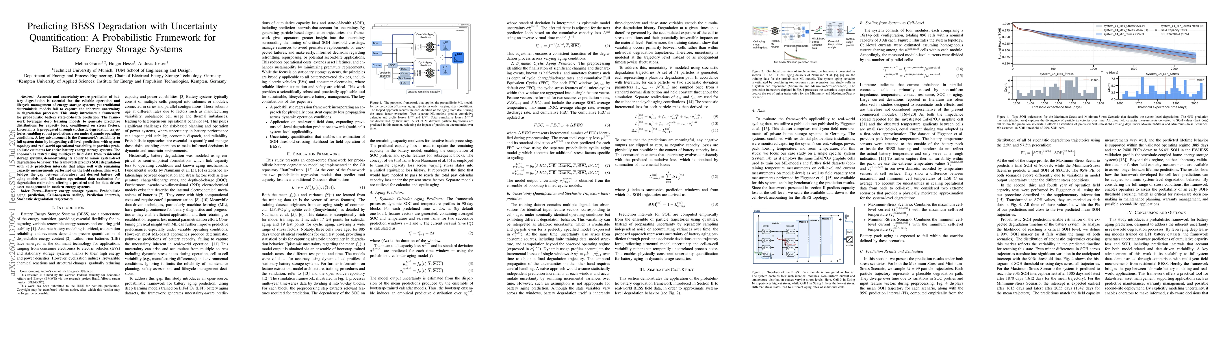 Thumbnail for Predicting BESS Degradation with Uncertainty Quantification: A Probabilistic Framework for Battery Energy Storage Systems