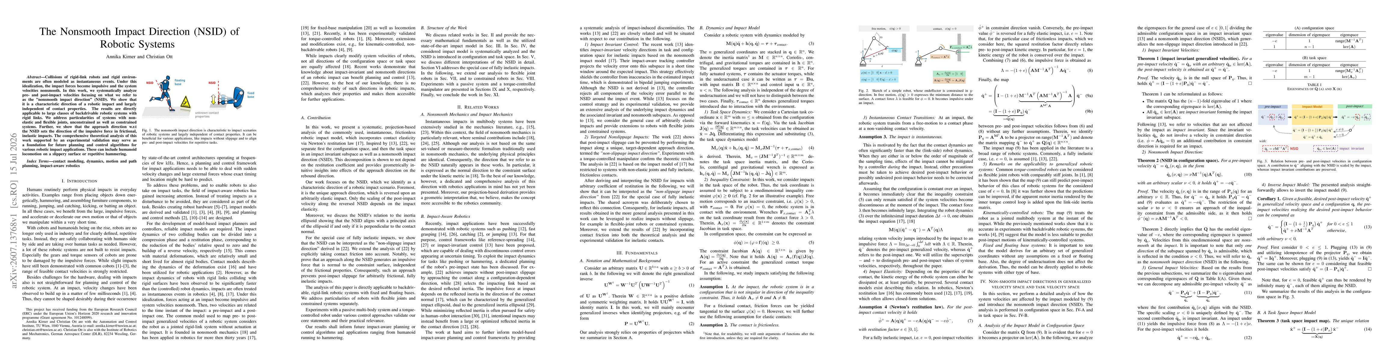 Thumbnail for The Nonsmooth Impact Direction (NSID) of Robotic Systems