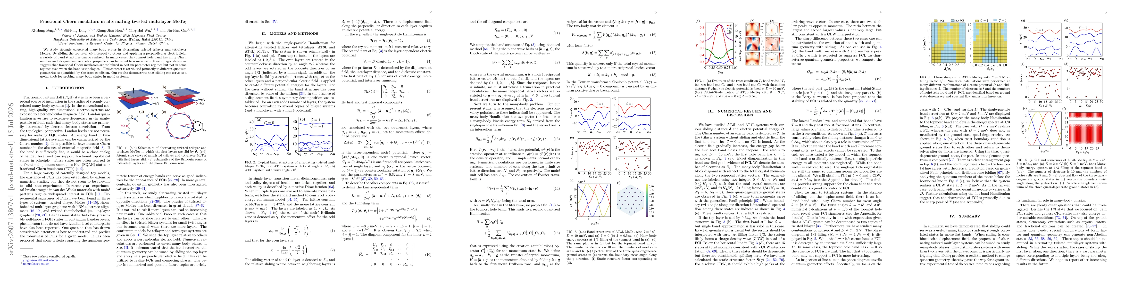 Thumbnail for Fractional Chern insulators in alternating twisted multilayer MoTe$_{2}$