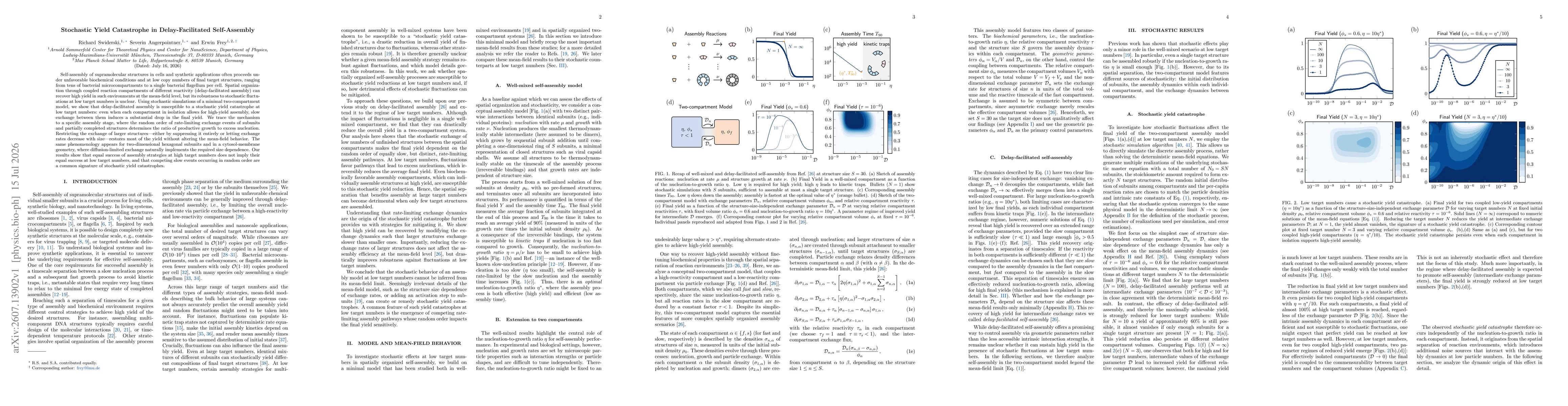 Thumbnail for Stochastic Yield Catastrophe in Delay-Facilitated Self-Assembly