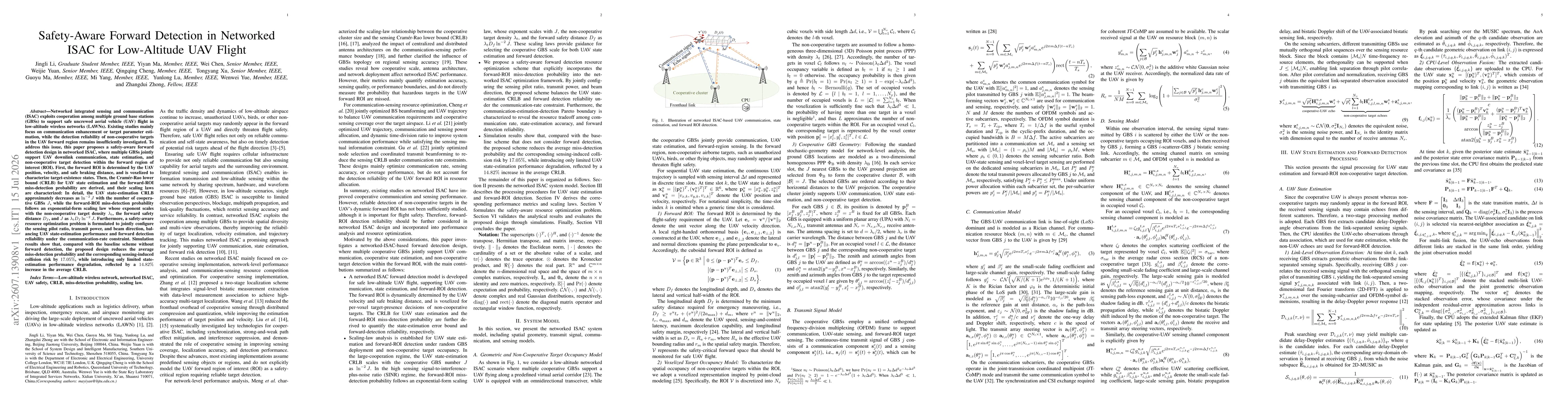 Thumbnail for Safety-Aware Forward Detection in Networked ISAC for Low-Altitude UAV Flight
