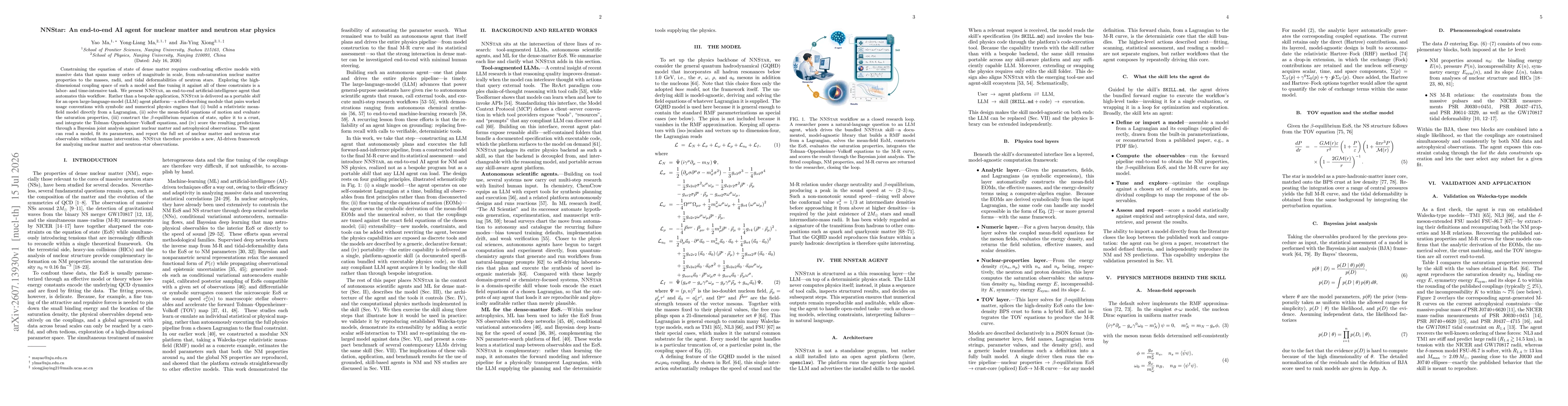 Thumbnail for NNStar: An end-to-end AI agent for nuclear matter and neutron star physics