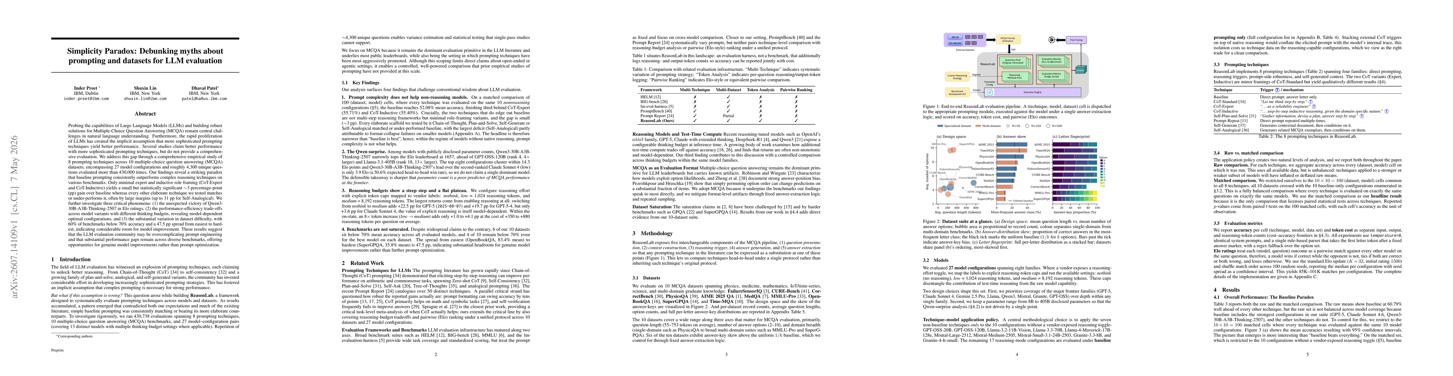 Thumbnail for ReasonLab: A Controlled and Auditable Evaluation of Prompting Techniques for Multiple-Choice QA