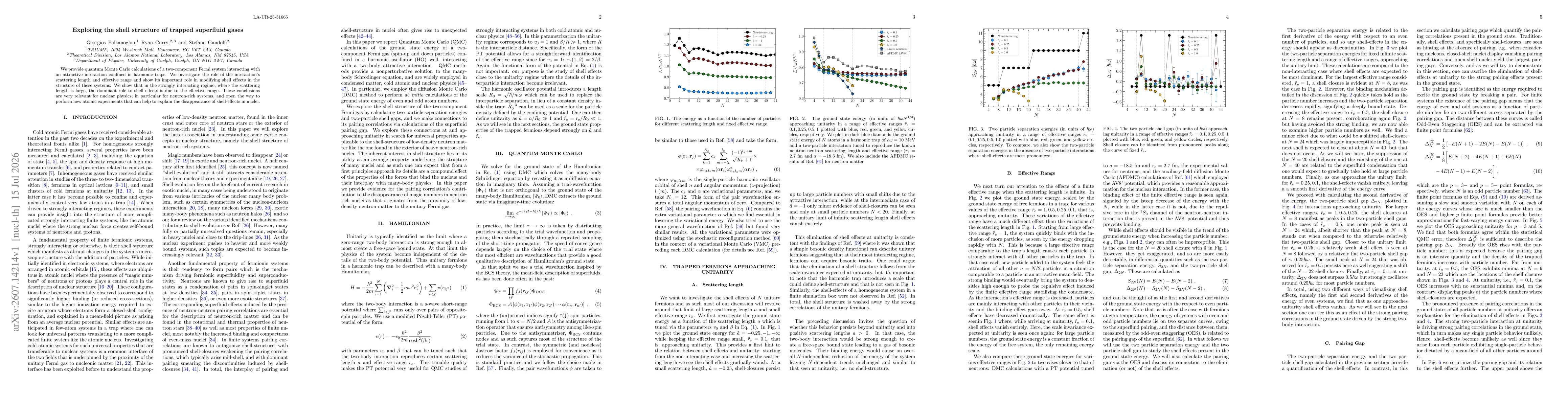 Thumbnail for Exploring the shell structure of trapped superfluid gases
