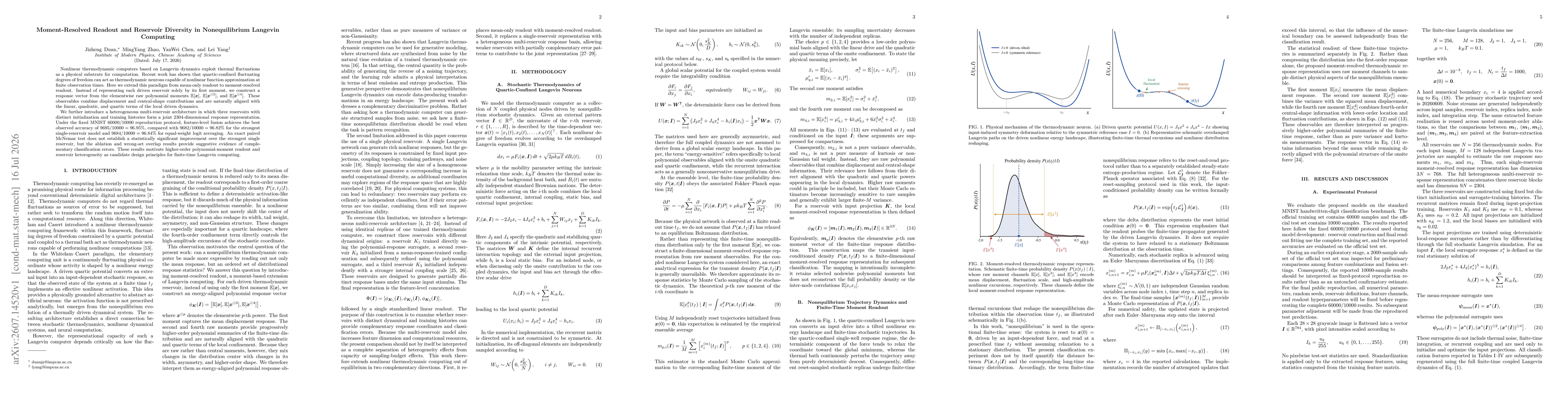 Thumbnail for Moment-Resolved Readout and Reservoir Diversity in Nonequilibrium Langevin Computing