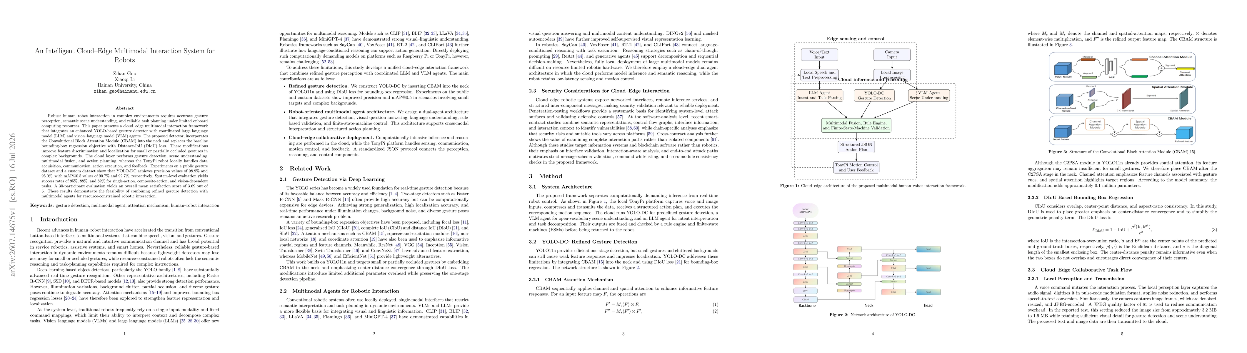 Thumbnail for An Intelligent-Cloud Edge Multimodal Interaction System for Robots