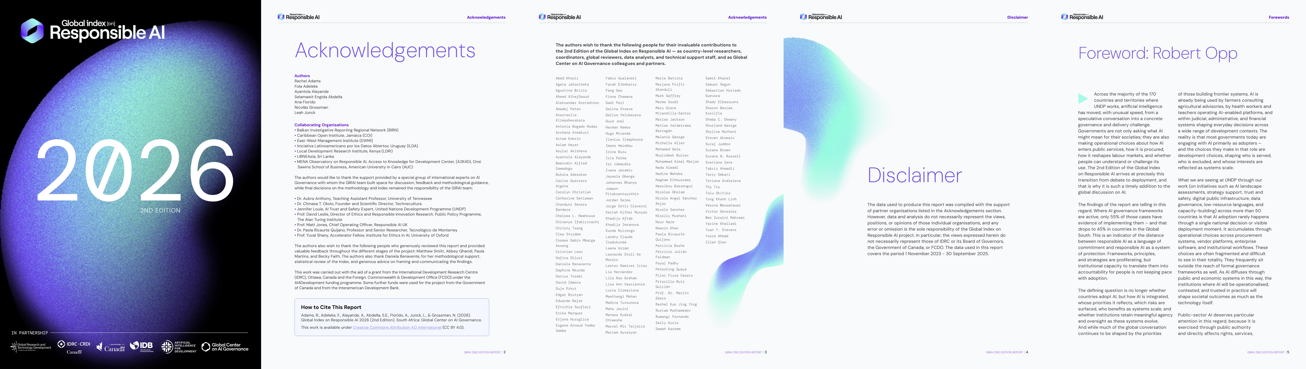 Thumbnail for Global Index on Responsible AI: 2026 Report