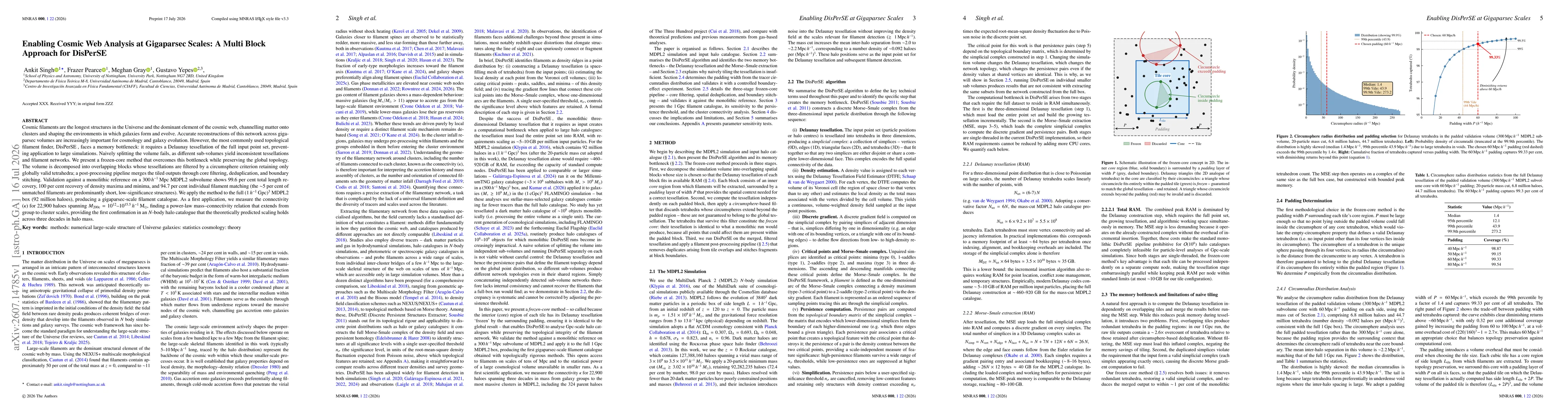 Thumbnail for Enabling Cosmic Web Analysis at Gigaparsec Scales: A Multi Block Approach for DisPerSE