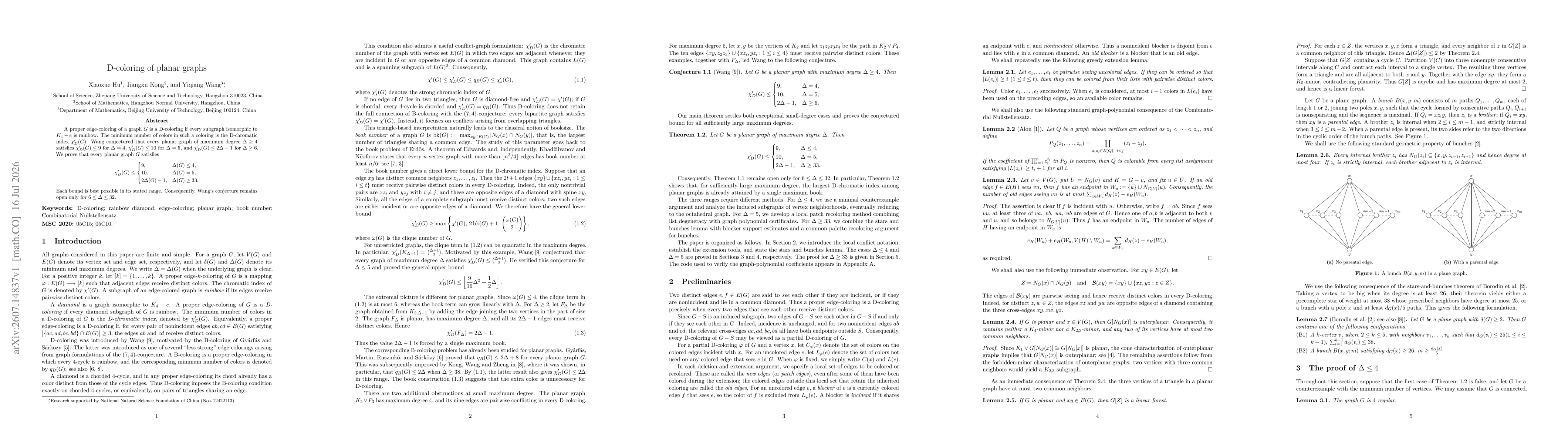 Thumbnail for D-coloring of planar graphs