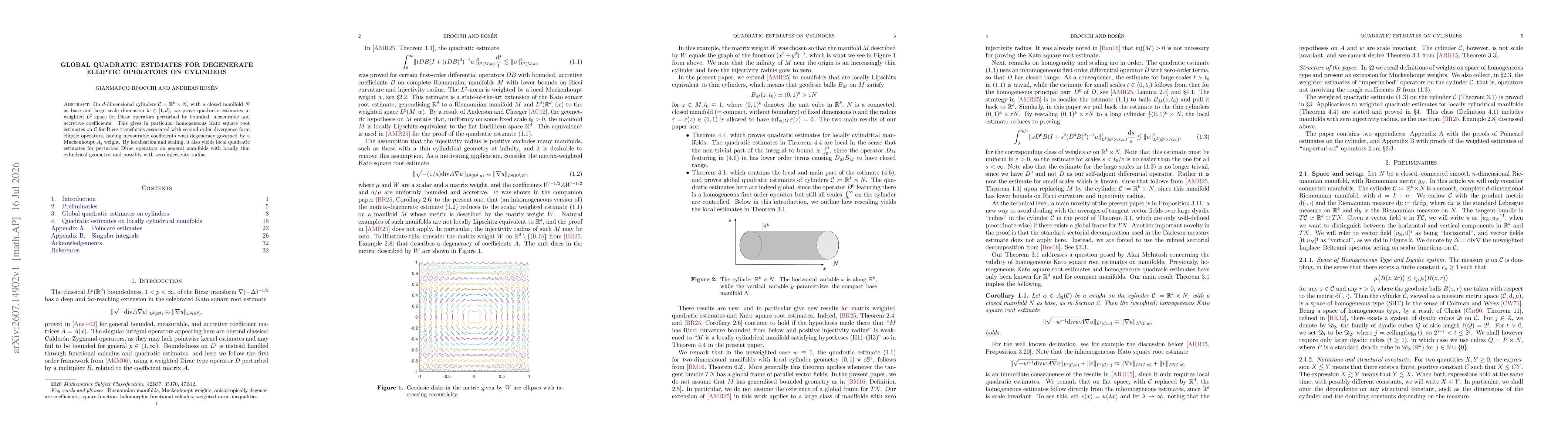 Thumbnail for Global quadratic estimates for degenerate elliptic operators on cylinders