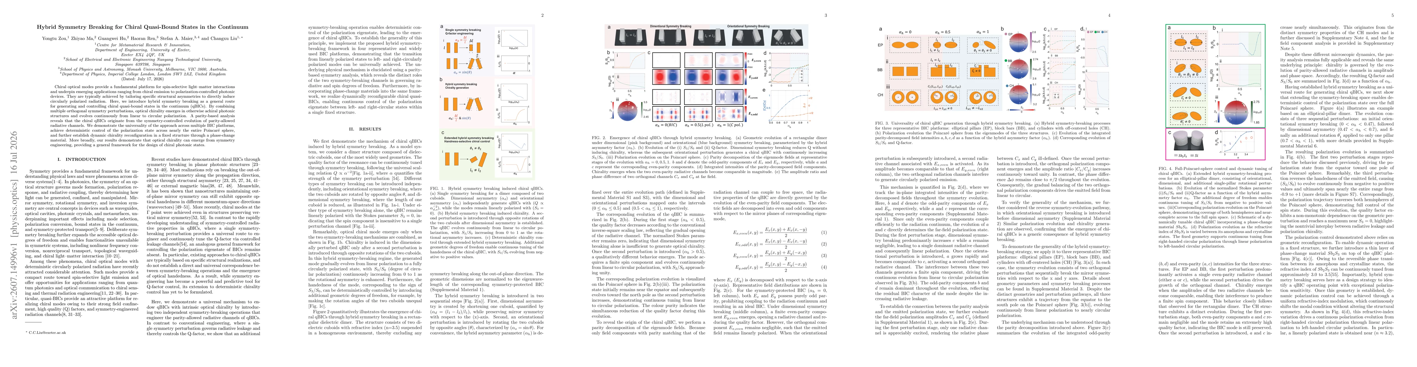 Thumbnail for Hybrid Symmetry Breaking for Chiral Quasi-Bound States in the Continuum