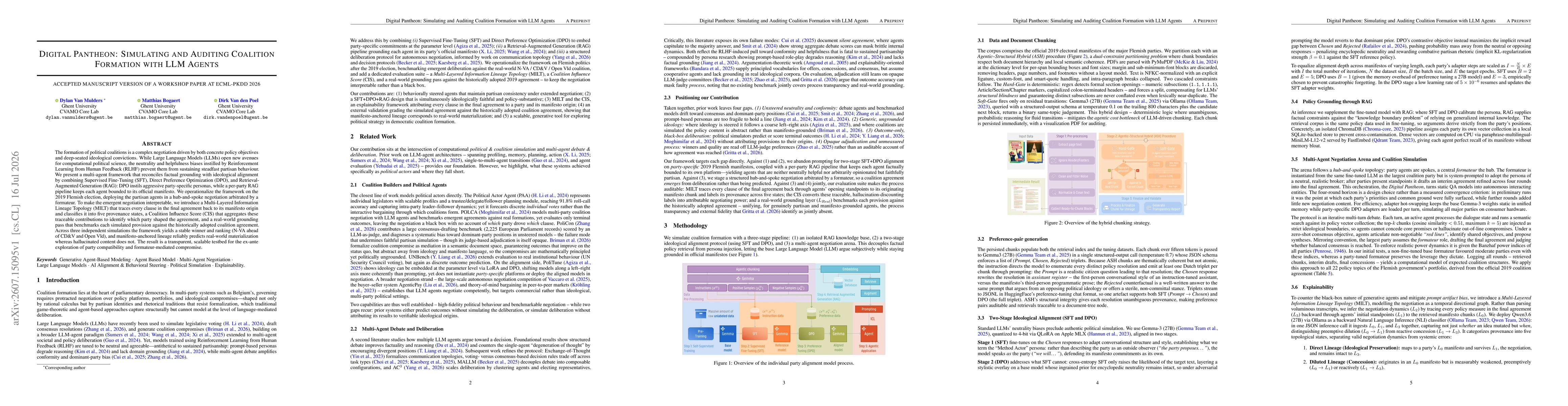 Thumbnail for Digital Pantheon: Simulating and Auditing Coalition Formation with LLM Agents