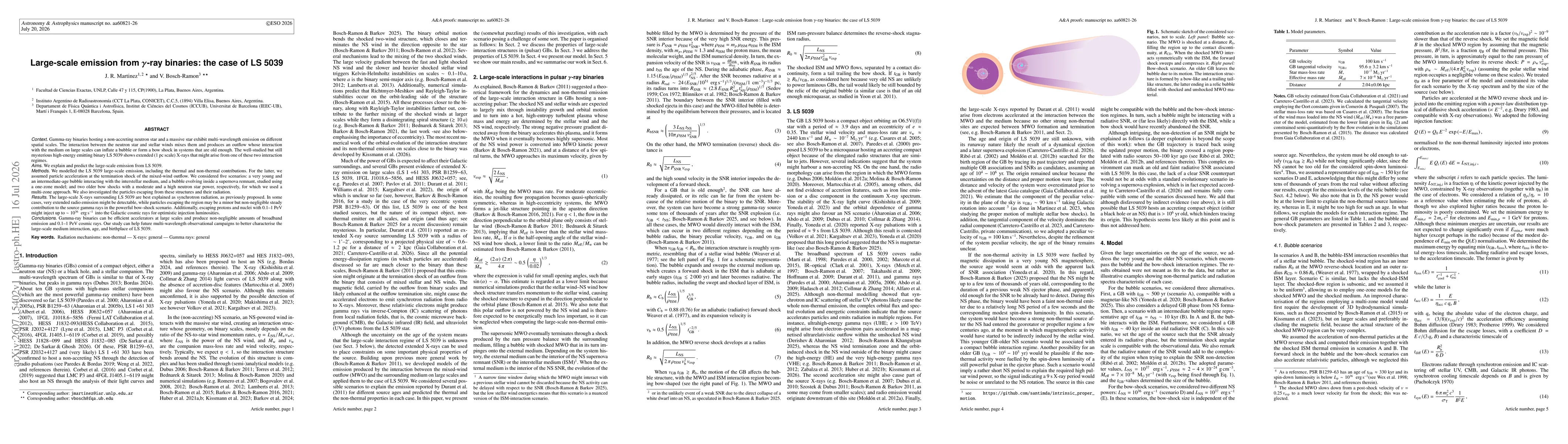 Thumbnail for Large-scale emission from gamma-ray binaries: the case of LS 5039