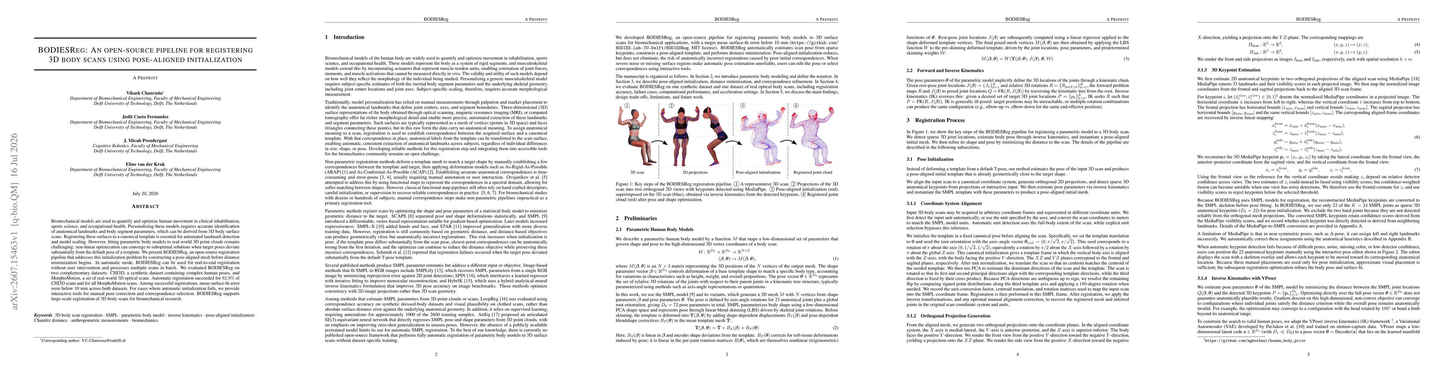 Thumbnail for BODIESReg: An Open-Source Pipeline for Registering 3D Body Scans Using Pose-Aligned Initialization