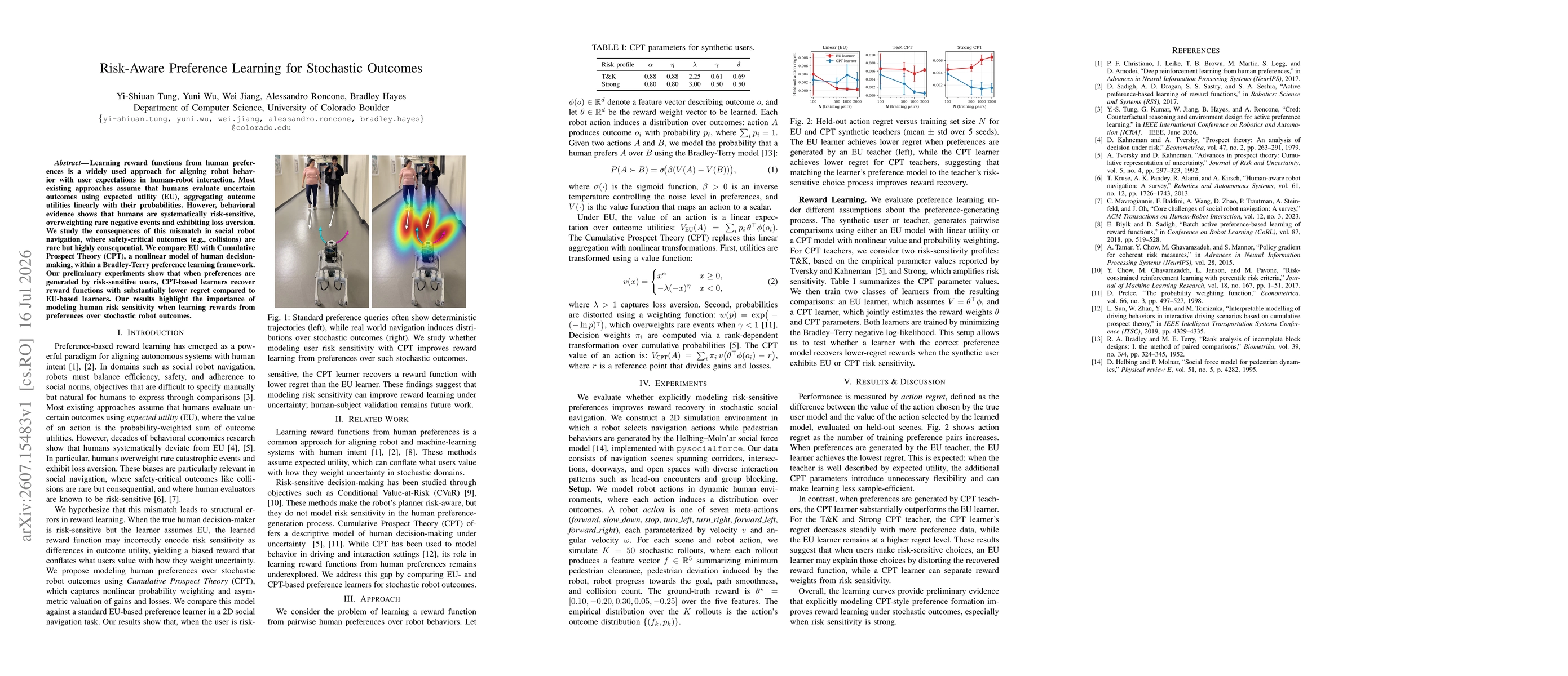 Thumbnail for Risk-Aware Preference Learning for Stochastic Outcomes