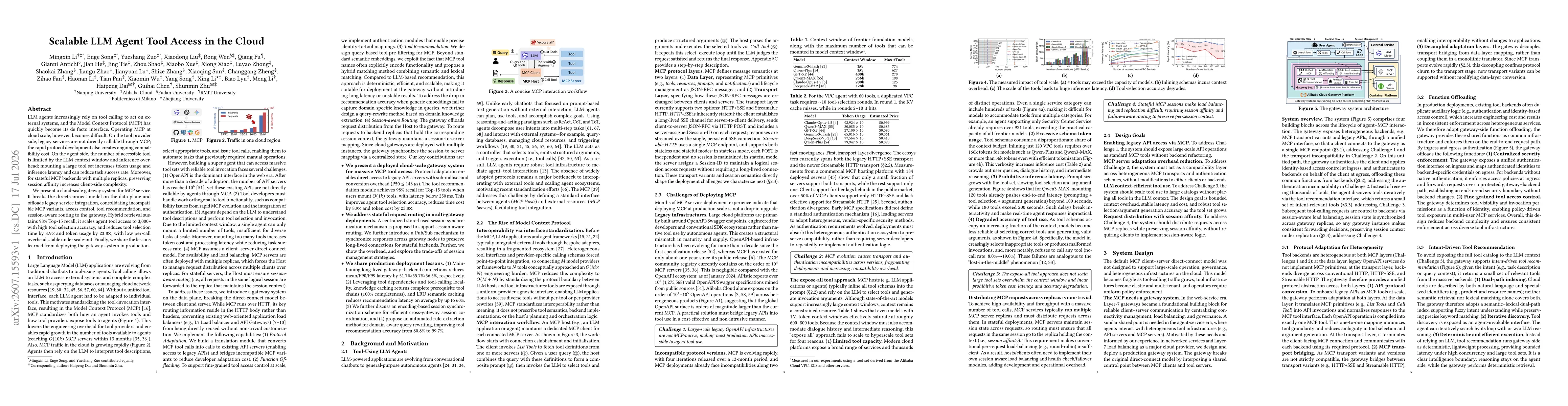 Thumbnail for Scalable LLM Agent Tool Access in the Cloud