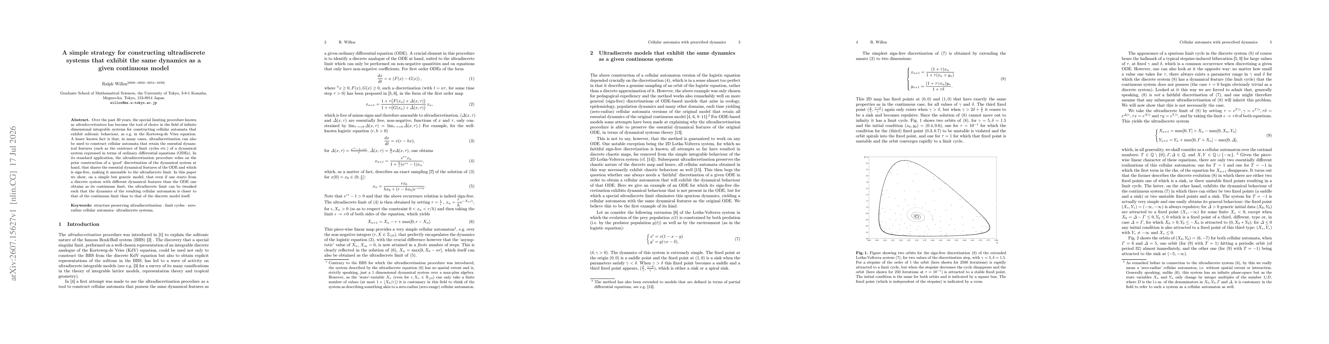 Thumbnail for A simple strategy for constructing ultradiscrete systems that exhibit the same dynamics as a given continuous model