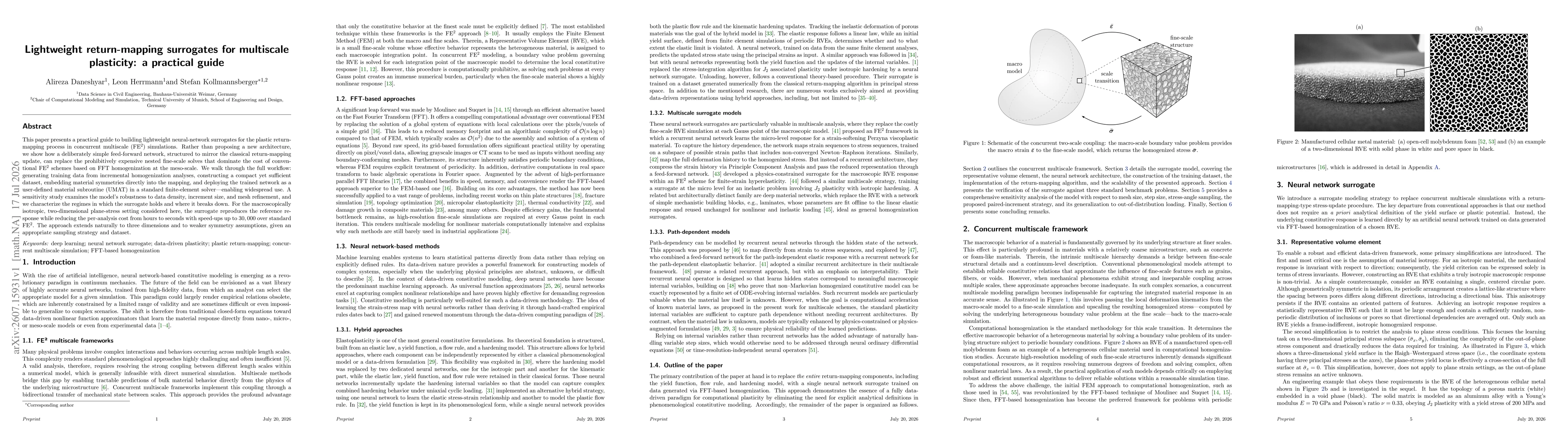 Thumbnail for Lightweight return-mapping surrogates for multiscale plasticity: a practical guide
