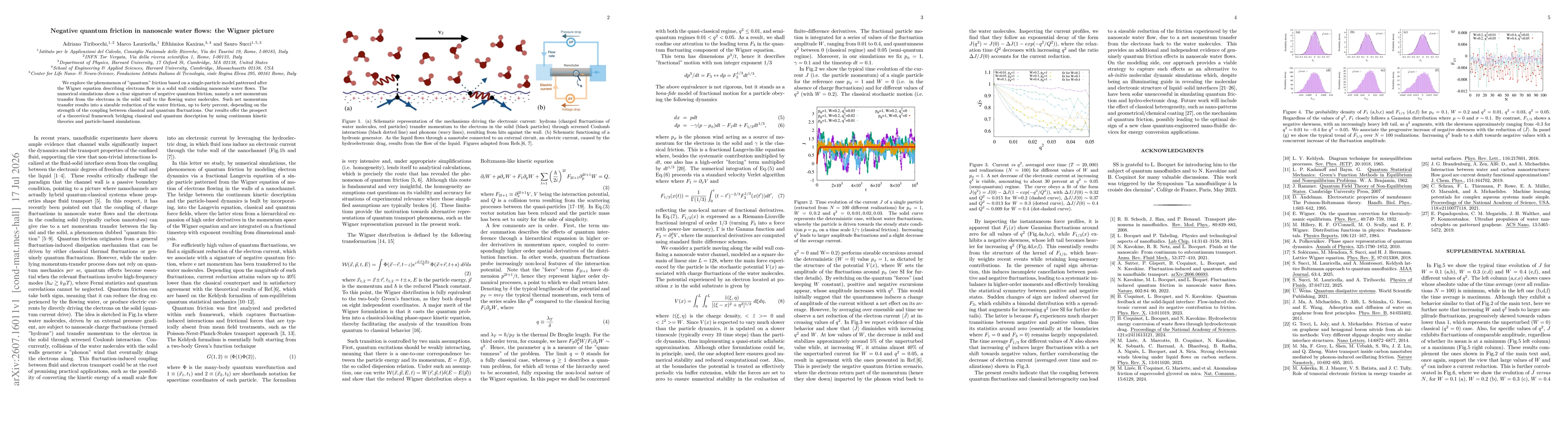 Thumbnail for Negative quantum friction in nanoscale water flows: the Wigner picture