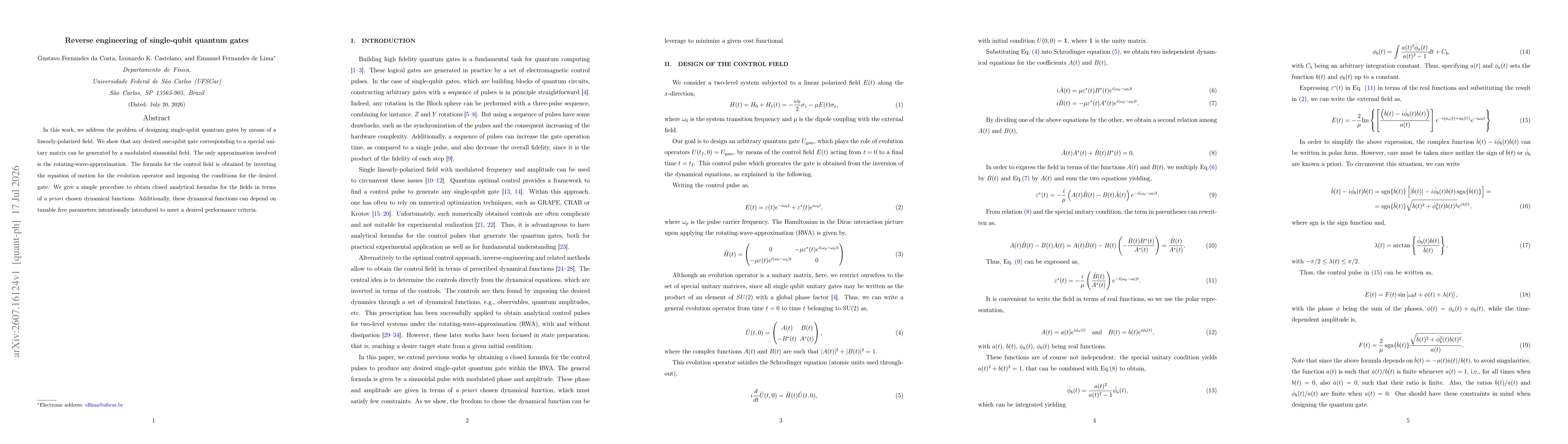 Thumbnail for Reverse engineering of single-qubit quantum gates