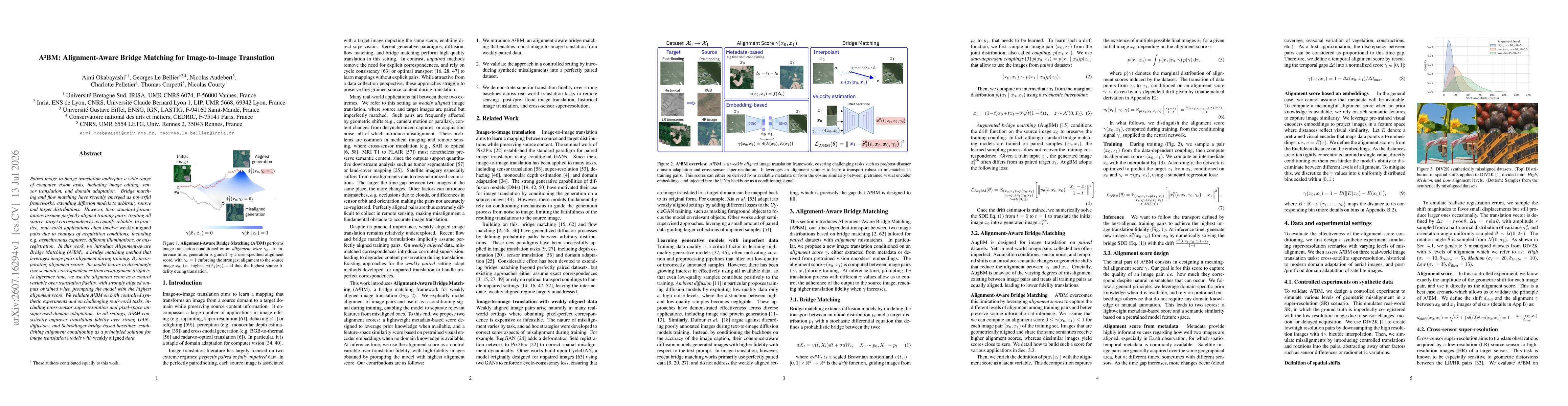 Thumbnail for A${}^2$BM: Alignment-Aware Bridge Matching for Image-to-Image Translation