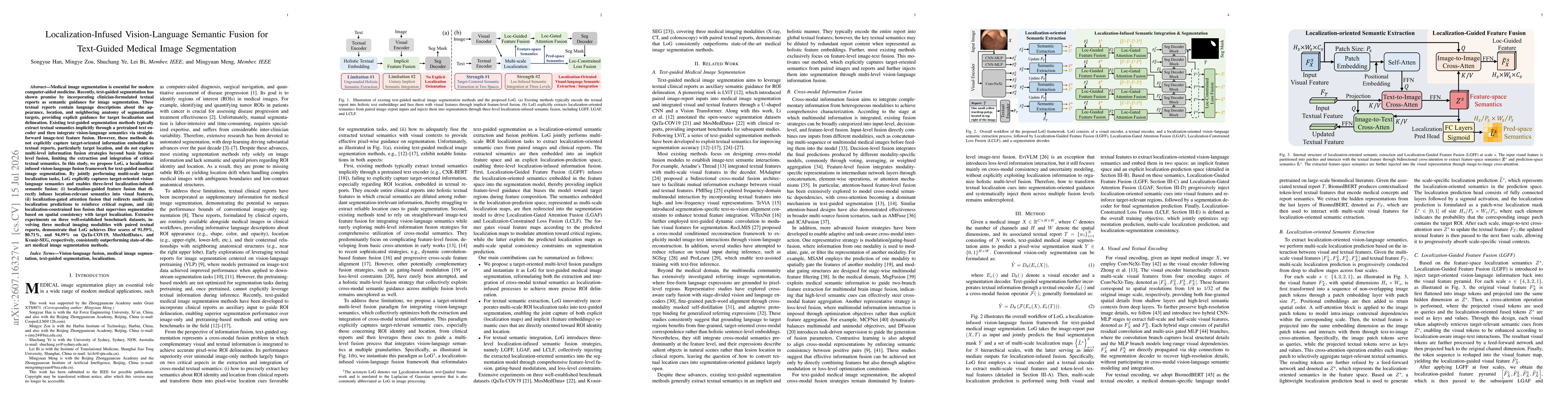 Thumbnail for Localization-Infused Vision-Language Semantic Fusion for Text-Guided Medical Image Segmentation