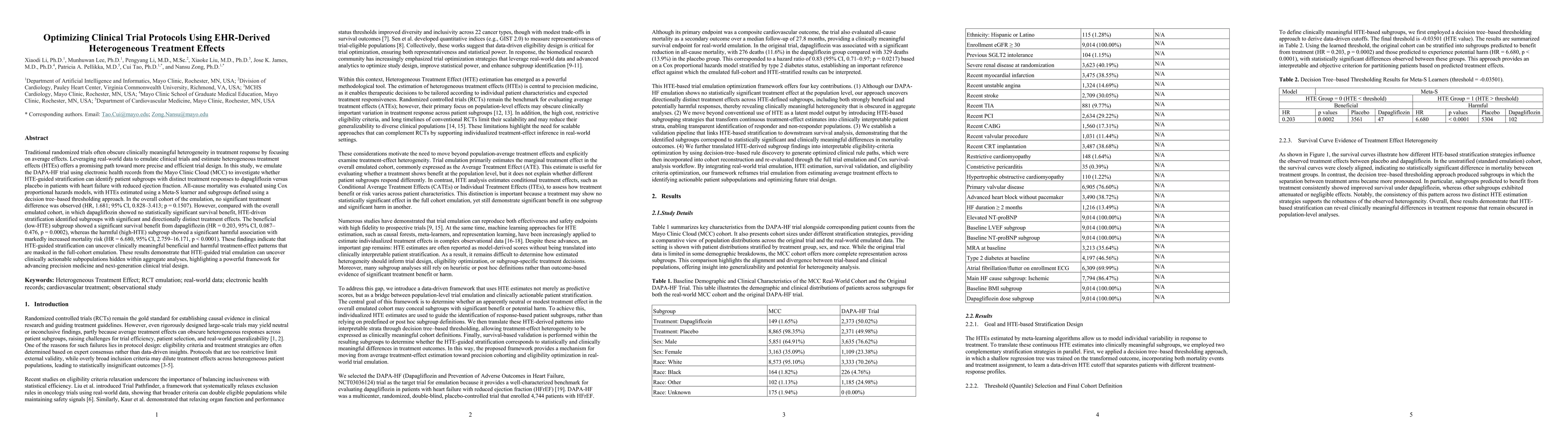 Thumbnail for Optimizing Clinical Trial Protocols Using EHR-Derived Heterogeneous Treatment Effects