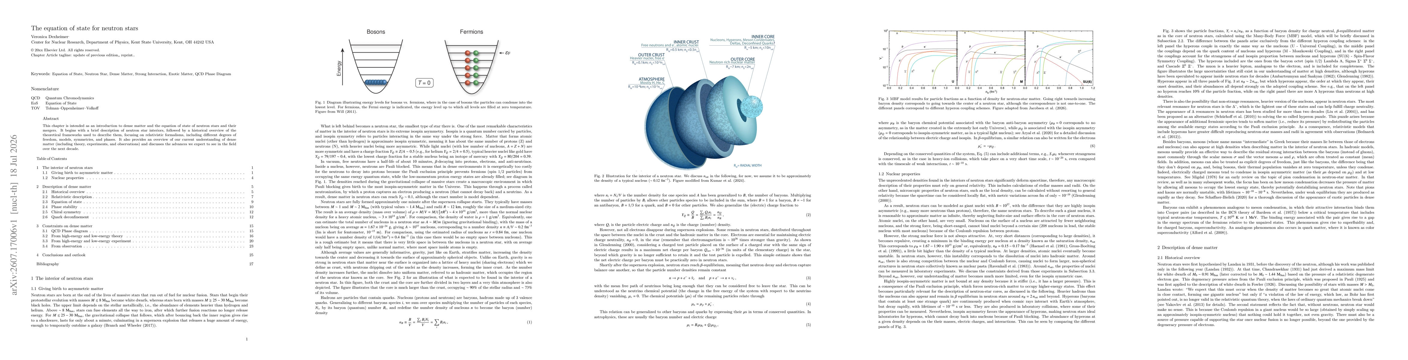 Thumbnail for The equation of state for neutron stars