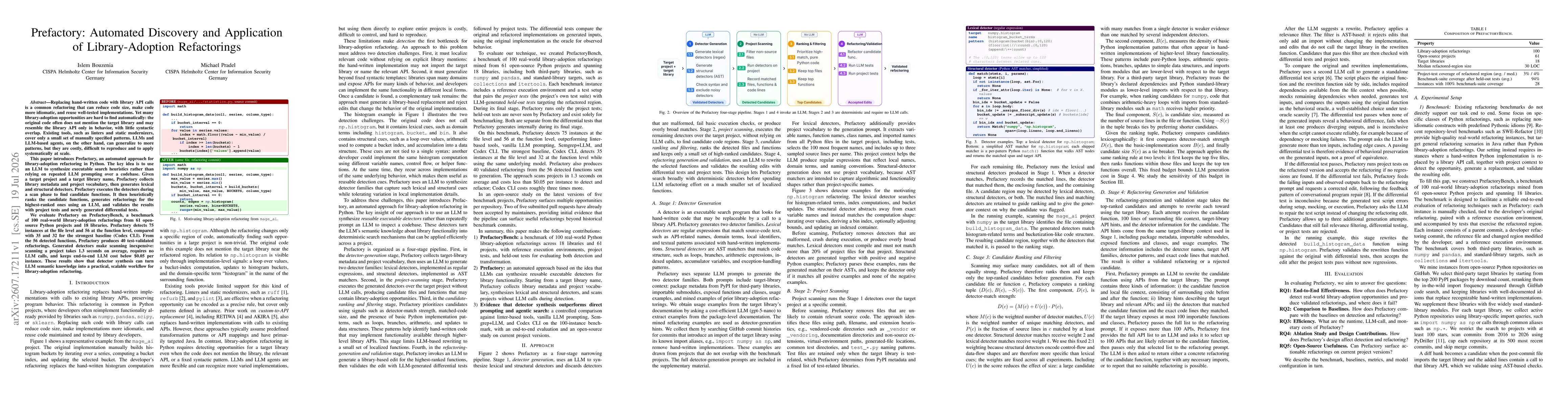 Thumbnail for Prefactory: Automated Discovery and Application of Library-Adoption Refactorings