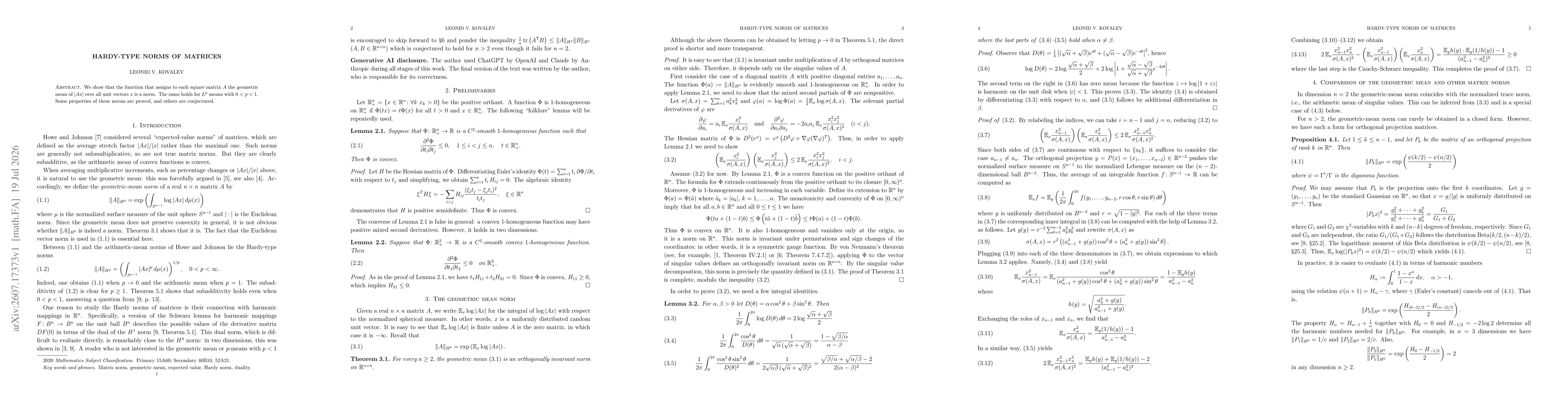 Thumbnail for Hardy-type norms of matrices
