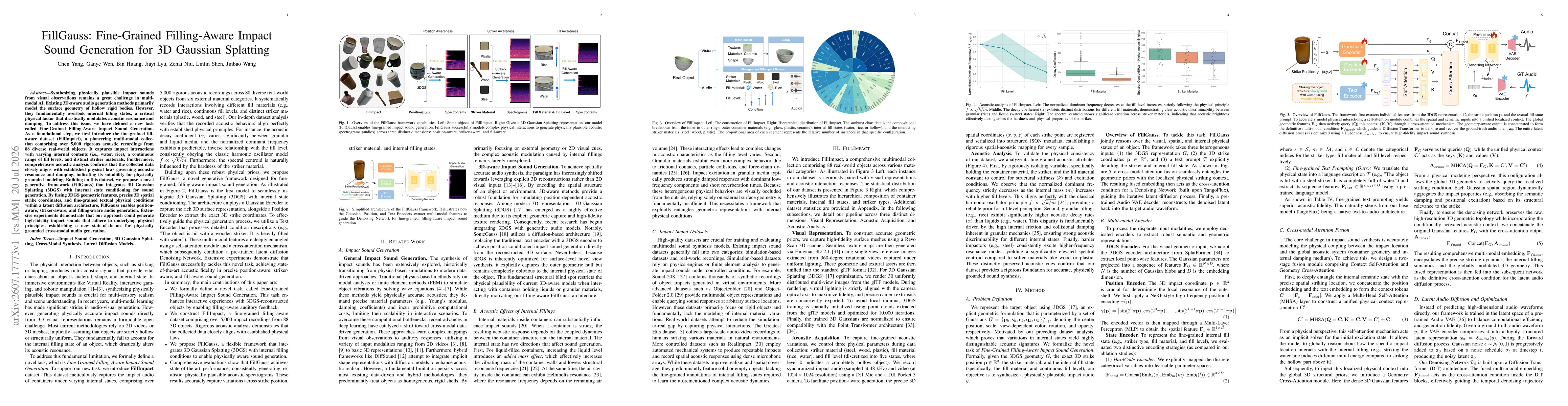 Thumbnail for FillGauss: Fine-Grained Filling-Aware Impact Sound Generation for 3D Gaussian Splatting