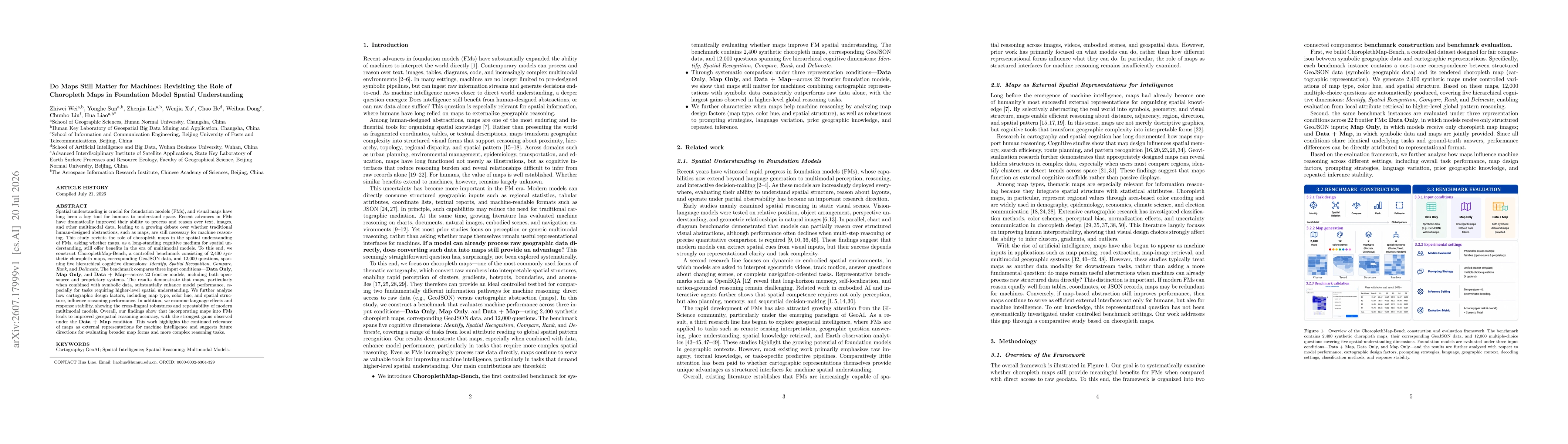 Thumbnail for Do Maps Still Matter for Machines: Revisiting the Role of Choropleth Maps in Foundation Model Spatial Understanding