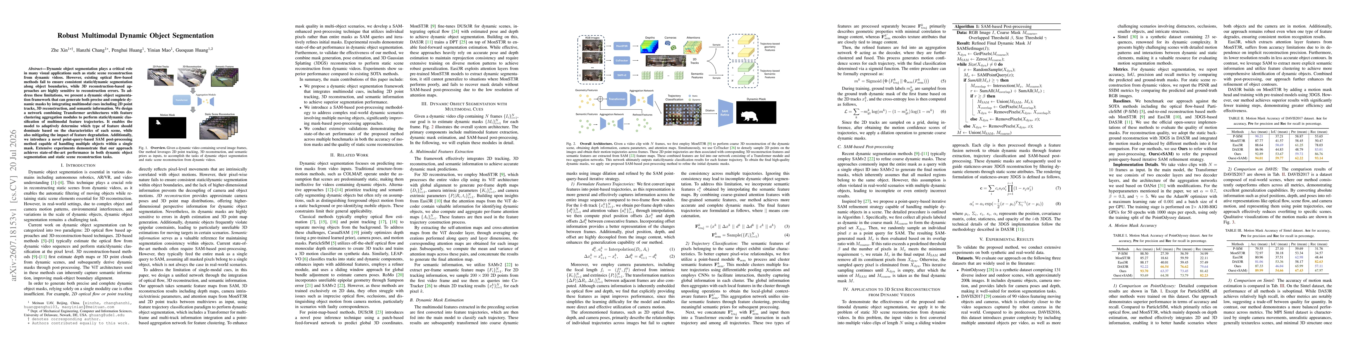 Thumbnail for Robust Multimodal Dynamic Object Segmentation