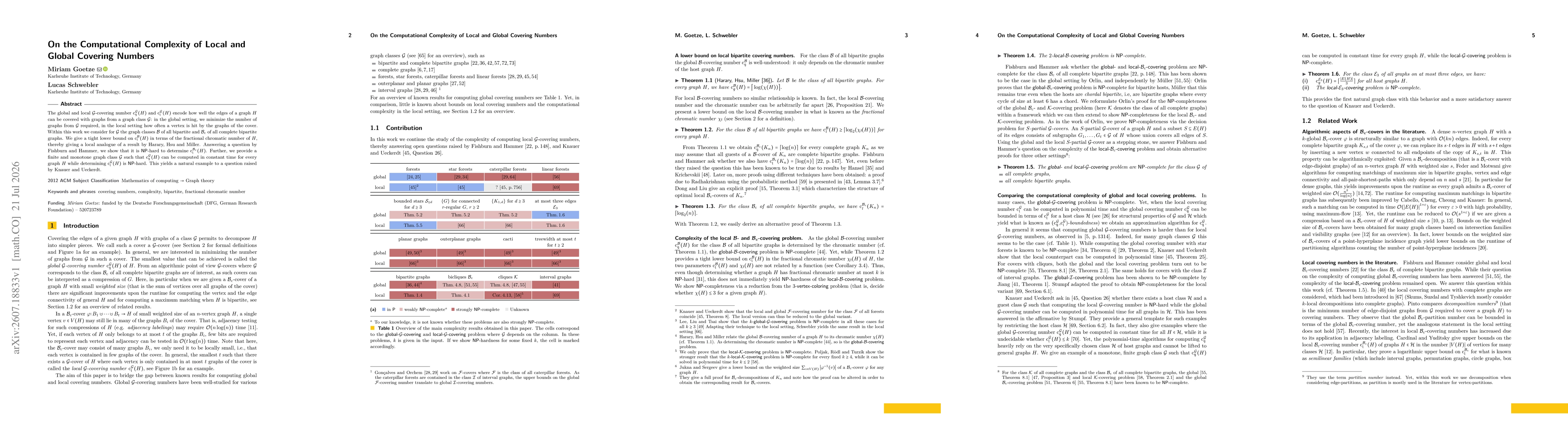 Thumbnail for On the Computational Complexity of Local and Global Covering Numbers