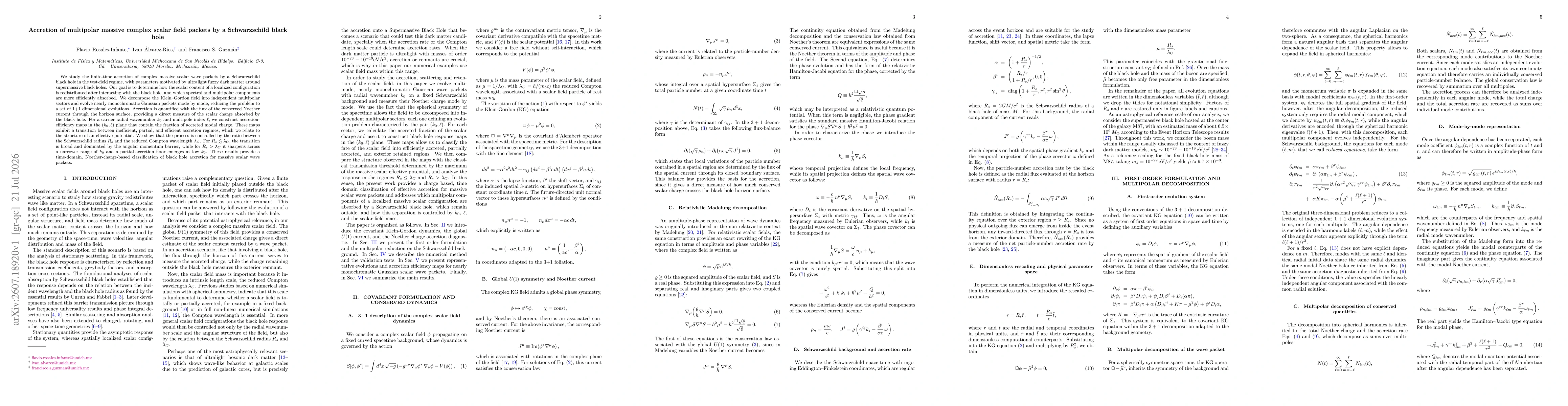 Thumbnail for Accretion of multipolar massive complex scalar field packets by a Schwarzschild black hole