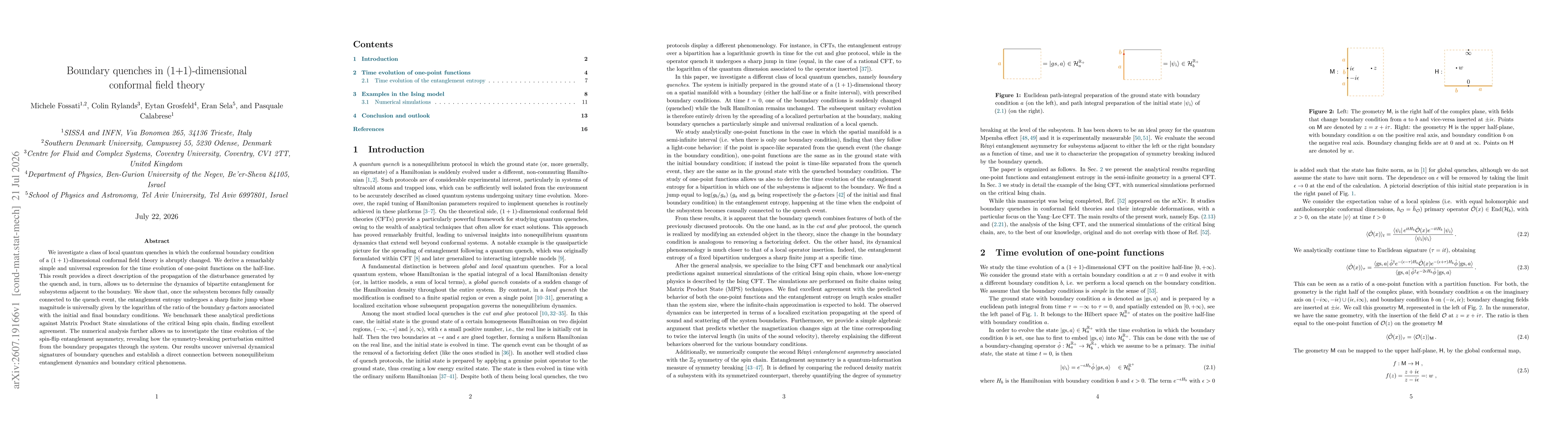 Thumbnail for Boundary quenches in (1+1)-dimensional conformal field theory